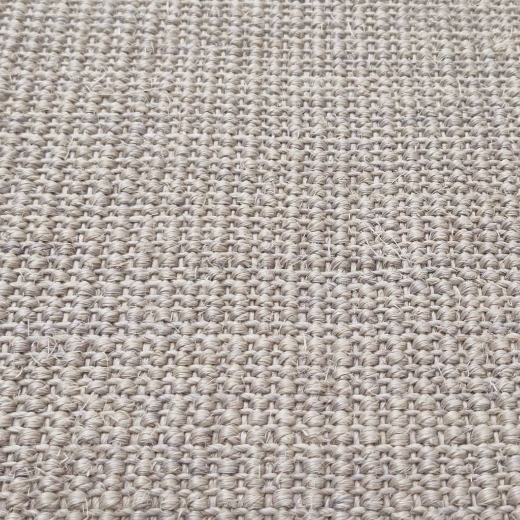 Tapete de sisal para poste arranhador 66x350 cm cor areia