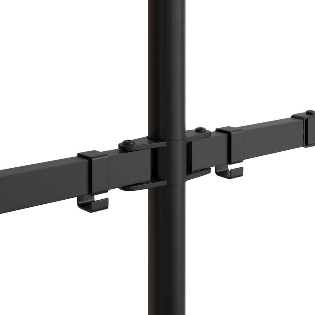 Suporte para monitor VESA 75/100 mm aço preto