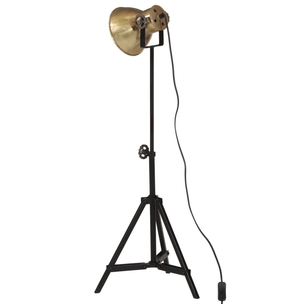 Candeeiro de pé 25 W 35x35x65/95 cm E27 bronze antigo