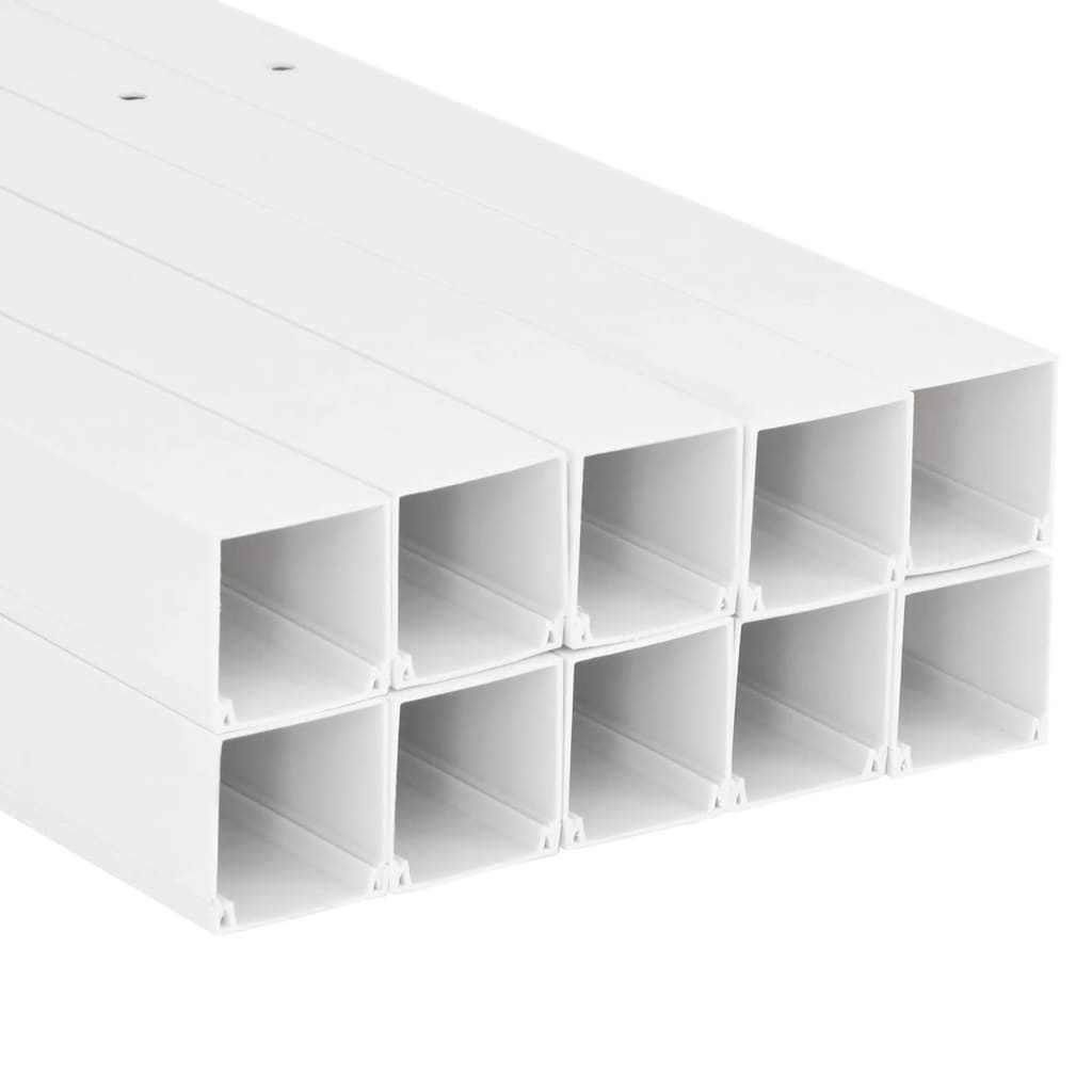 Calhas para cabos 60x40 mm 10 m PVC