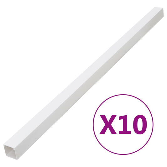 Calhas para cabos 100x60 mm 10 m PVC