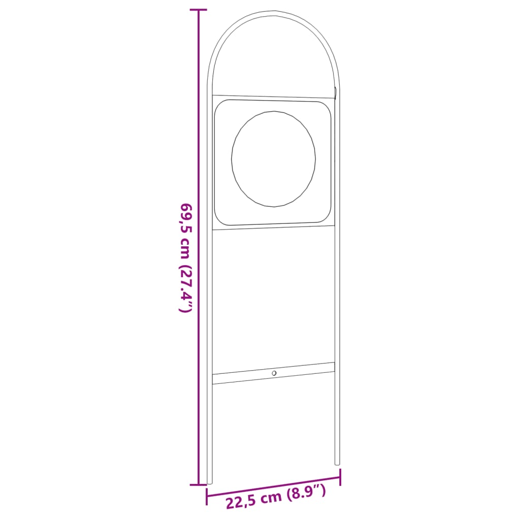 Marcadores de adestramento 4 pcs aço