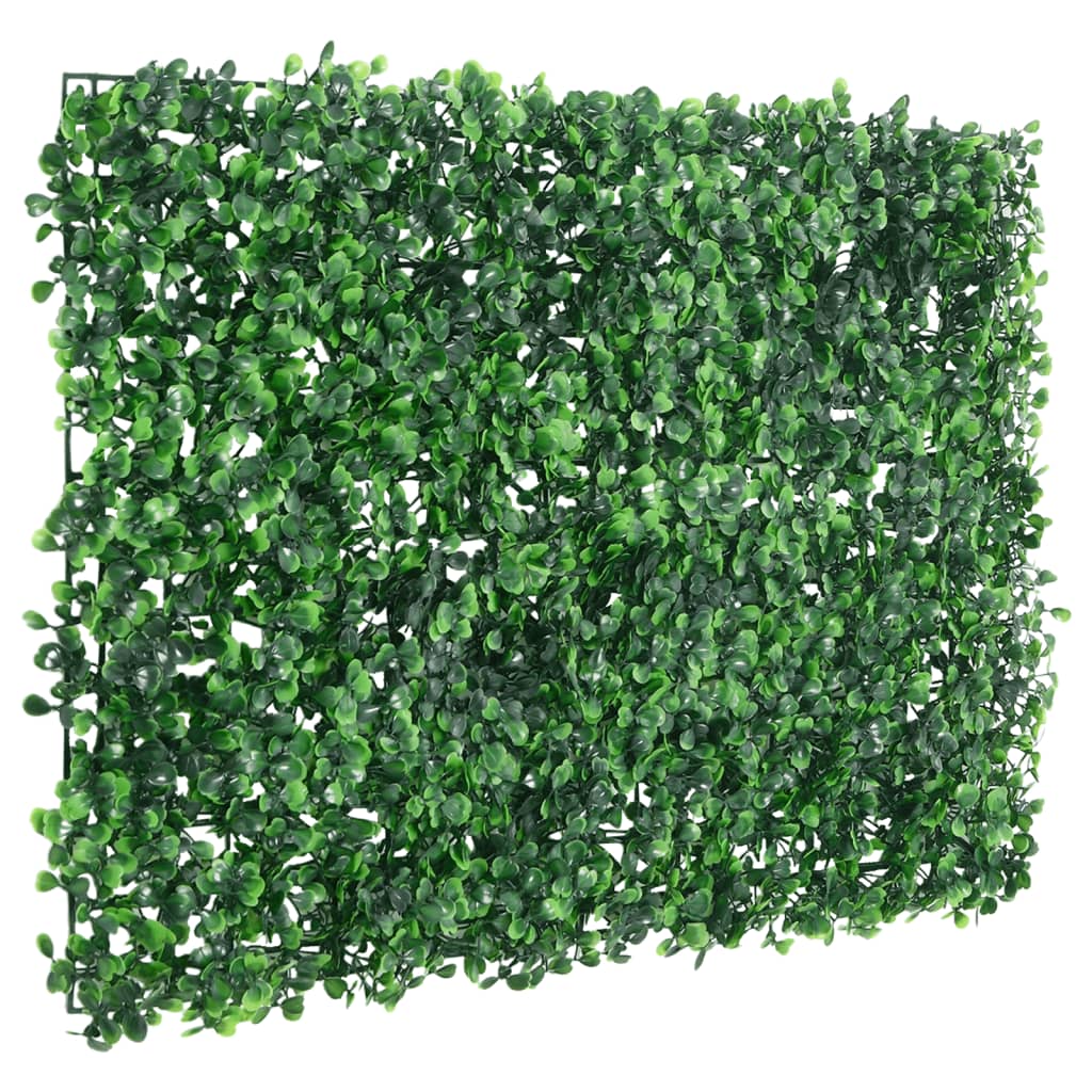 Vedação de arbusto artificial 24 pcs 40x60 cm verde