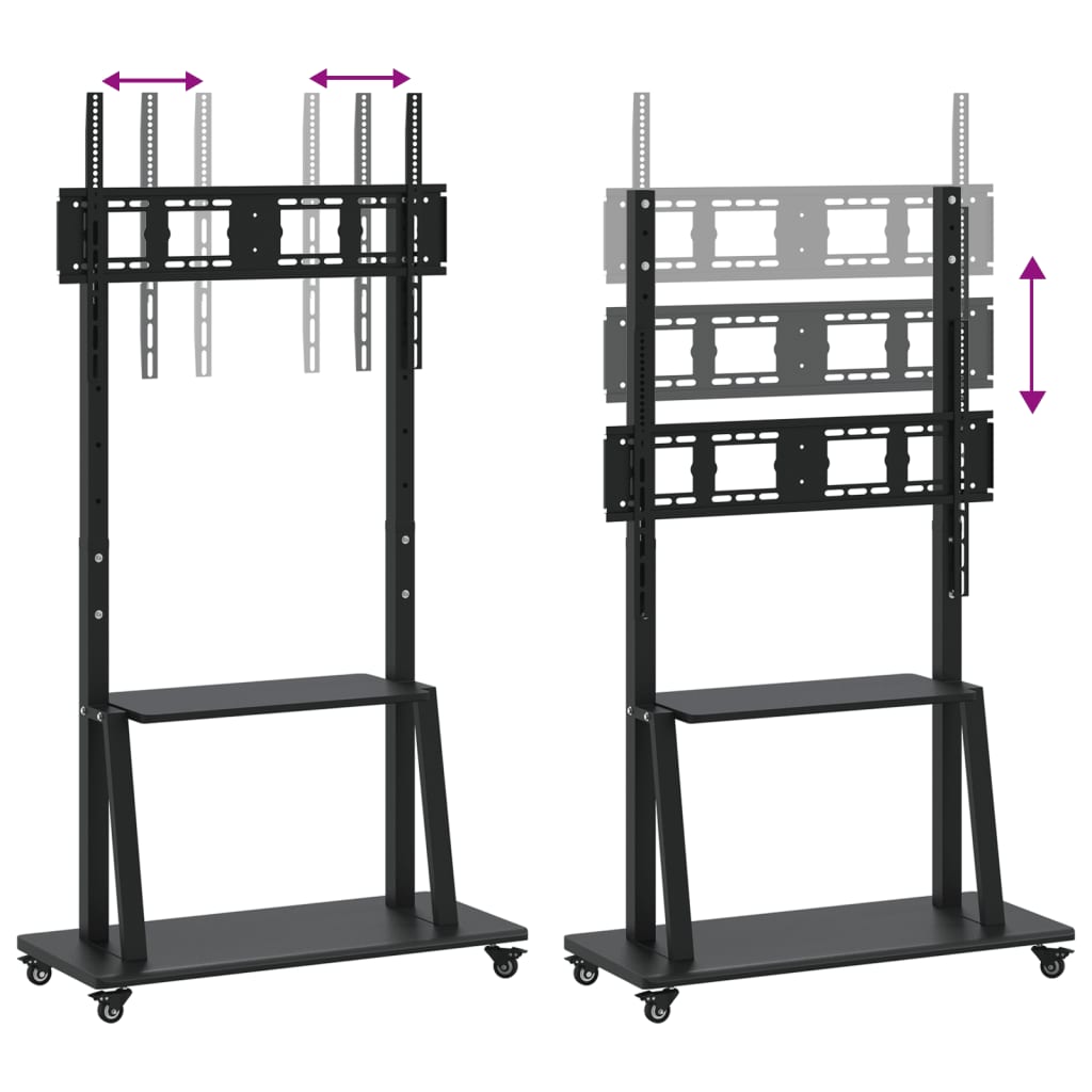 Suporte de TV c/ rodas ecrãs de 32-90" Max VESA 800x600mm 100kg