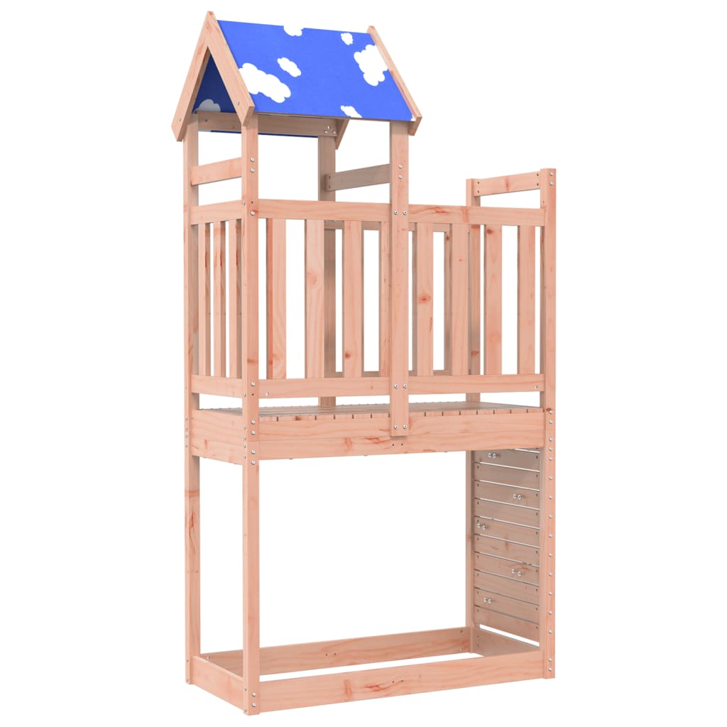 Torre brincar + parede escalar 110,5x52,5x215cm madeira douglas