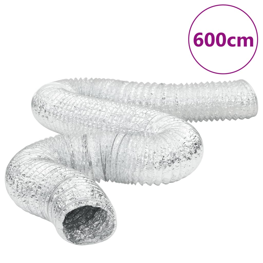 Conduta de ventilação 6 m Ø12,5 cm alumínio