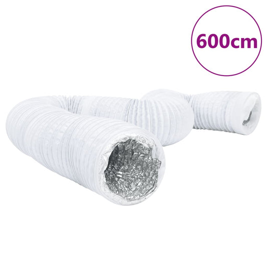 Conduta de ventilação 6 m Ø15 cm alumínio e PVC