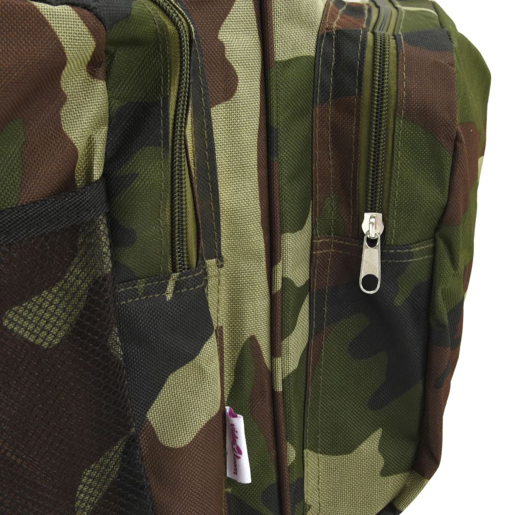 Saco de pesca impermeável tecido oxford camuflagem verde