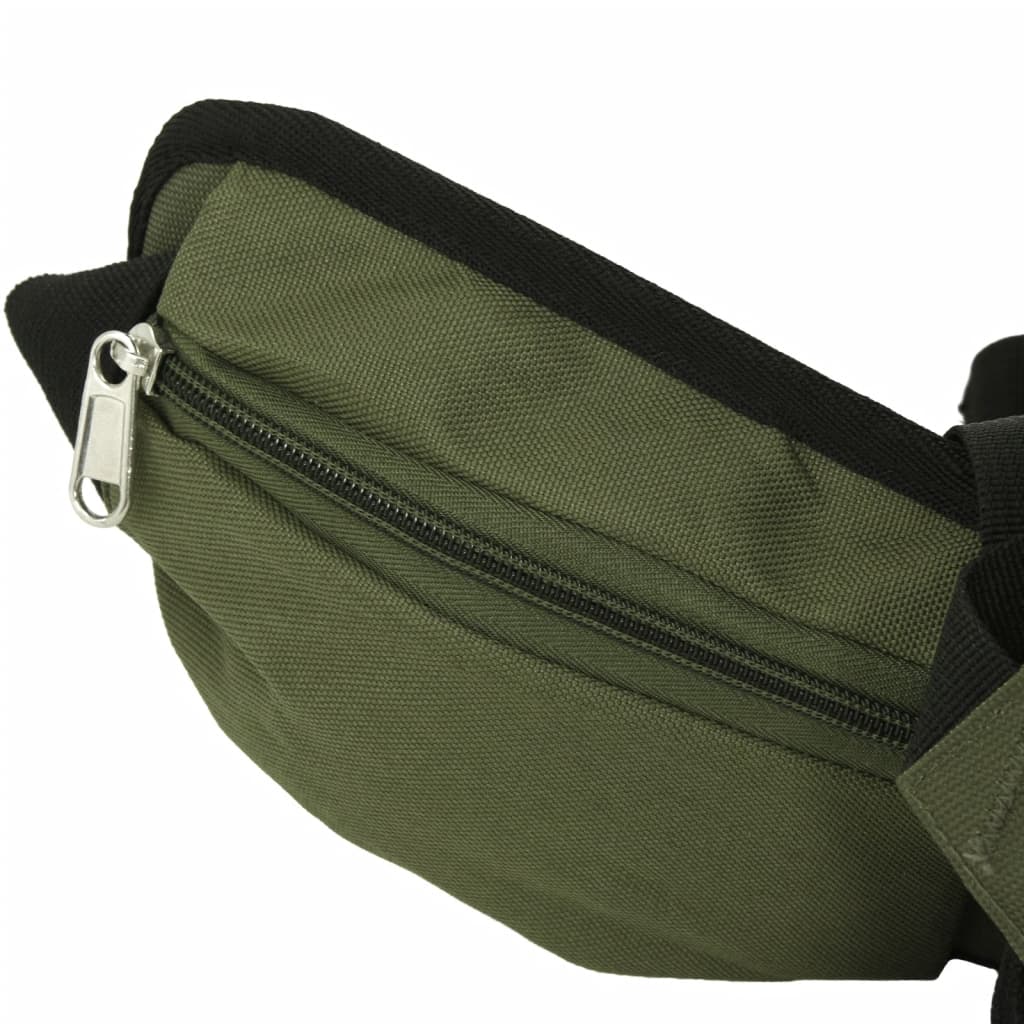 Mochila para caminhadas 100 L tecido oxford verde-tropa